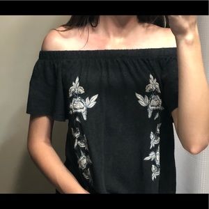 Off the Shoulder top from TopShop